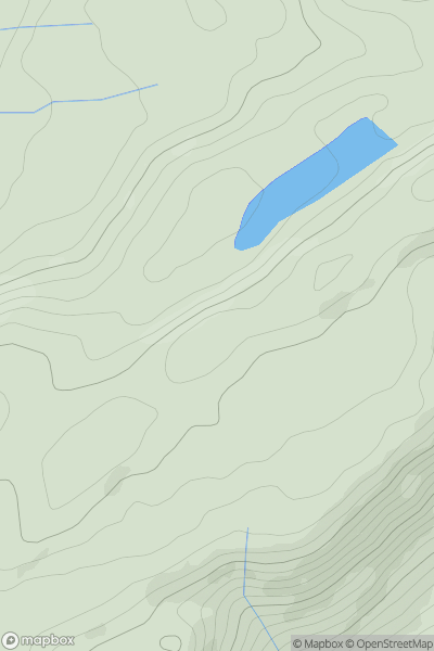 Thumbnail image for Carn Fawr showing contour plot for surrounding peak