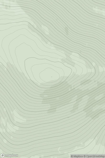 Thumbnail image for Ben Rinnes showing contour plot for surrounding peak