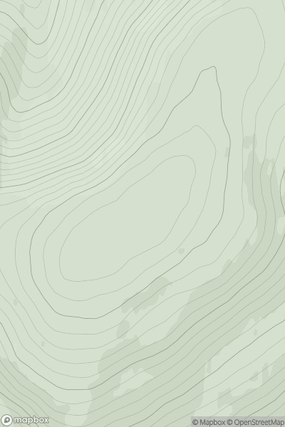 Thumbnail image for Corryhabbie Hill showing contour plot for surrounding peak