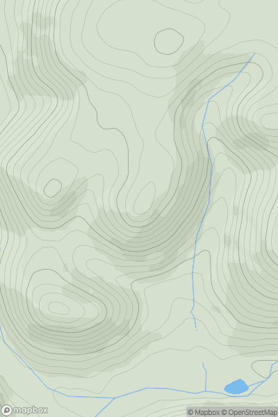 Thumbnail image for Little Park showing contour plot for surrounding peak