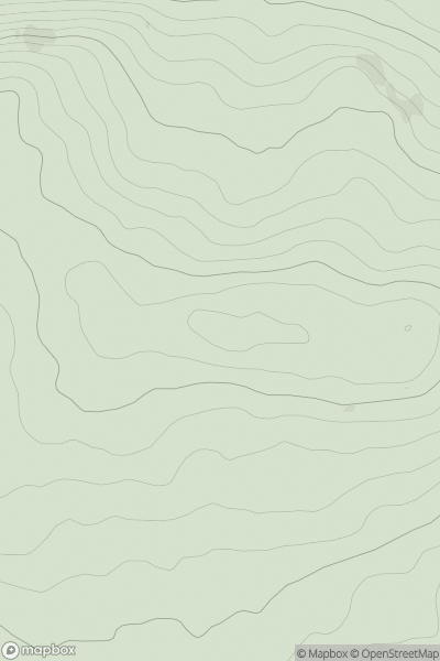Thumbnail image for Newchurch Hill showing contour plot for surrounding peak