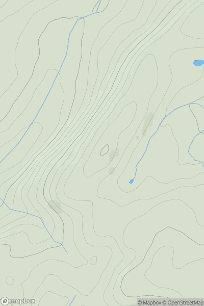 Thumbnail image for Pen Fraichwen showing contour plot for surrounding peak