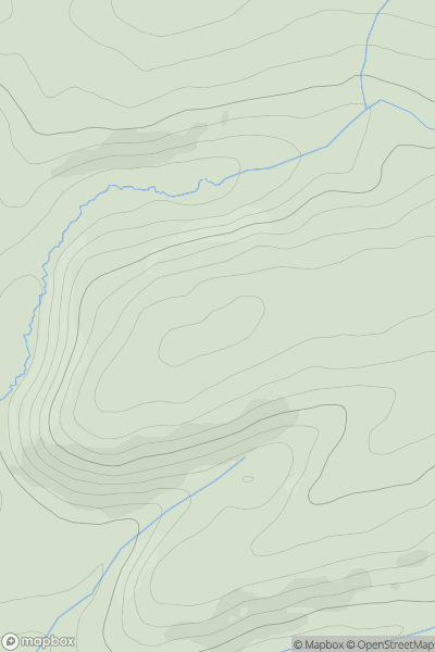 Thumbnail image for Hill Ground showing contour plot for surrounding peak