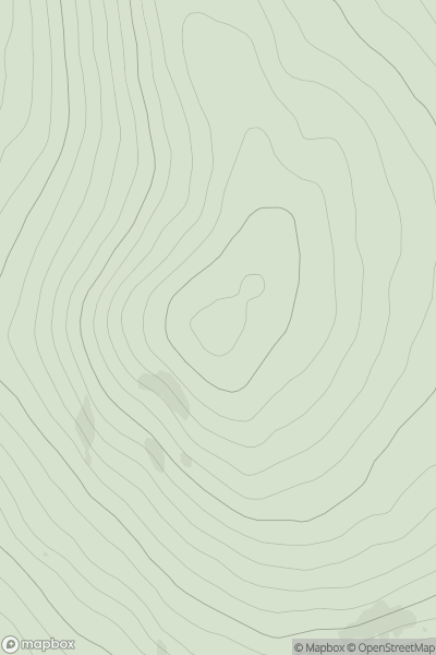 Thumbnail image for Tom an Uird showing contour plot for surrounding peak