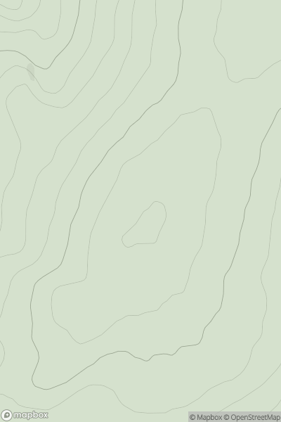 Thumbnail image for Knockan showing contour plot for surrounding peak