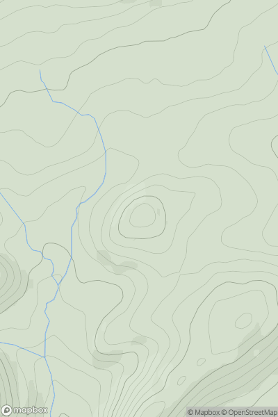 Thumbnail image for Craigol showing contour plot for surrounding peak