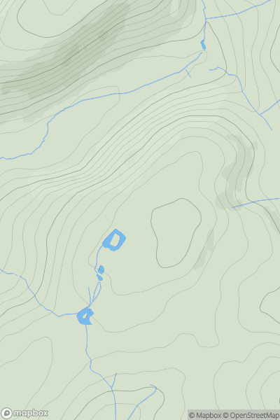 Thumbnail image for Nantiwrch showing contour plot for surrounding peak