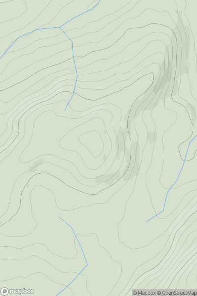 Thumbnail image for Weythel Common showing contour plot for surrounding peak