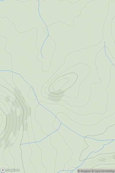 Thumbnail image for Gobe Banks showing contour plot for surrounding peak