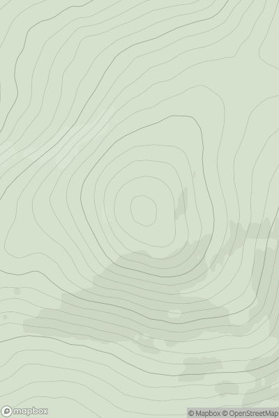 Thumbnail image for Benaquhallie showing contour plot for surrounding peak