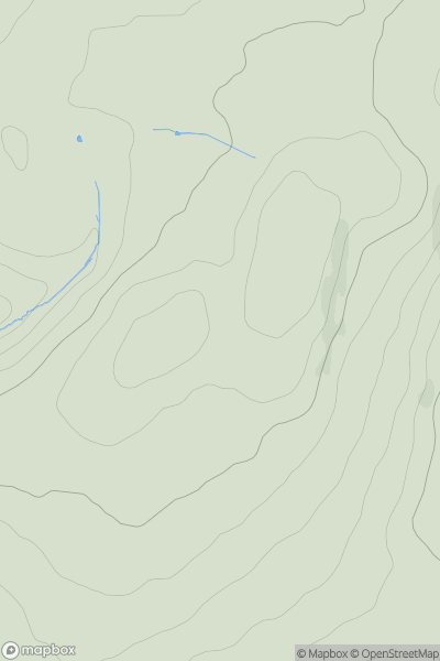 Thumbnail image for Pen Garn-wen showing contour plot for surrounding peak
