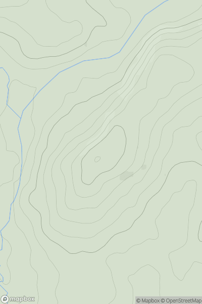Thumbnail image for Werndansey showing contour plot for surrounding peak