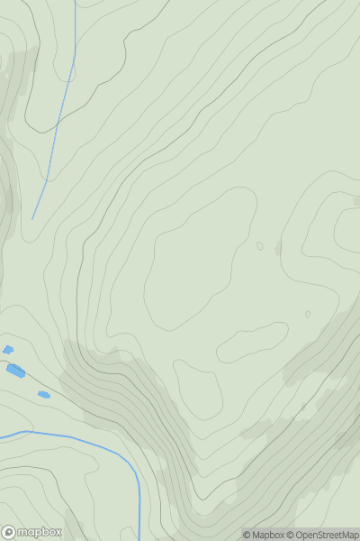 Thumbnail image for Penrallt showing contour plot for surrounding peak