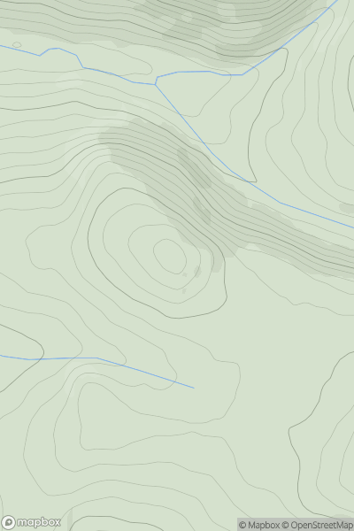 Thumbnail image for Banc y Darren showing contour plot for surrounding peak
