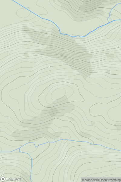 Thumbnail image for Craig Caerhedyn showing contour plot for surrounding peak