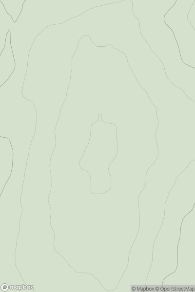 Thumbnail image for Windyheads Hill showing contour plot for surrounding peak