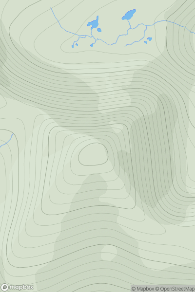 Thumbnail image for Da Sneug (The Sneug) showing contour plot for surrounding peak