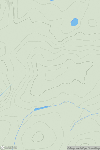 Thumbnail image for Cefn-gwyddfod showing contour plot for surrounding peak