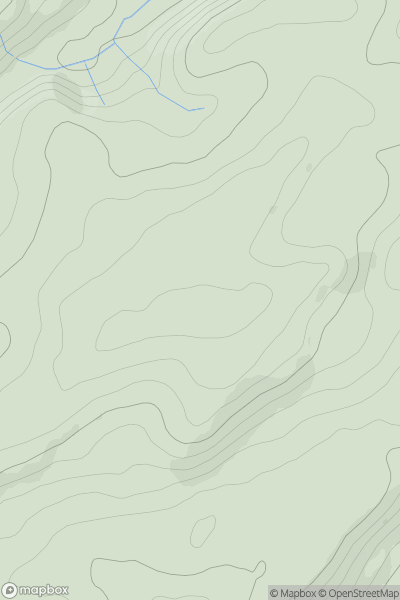 Thumbnail image for Cefn-hilin showing contour plot for surrounding peak