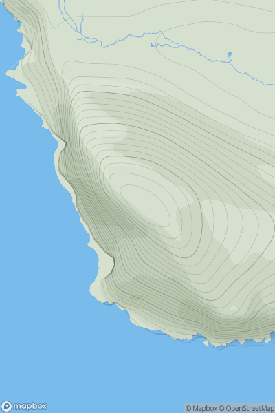 Thumbnail image for Da Noup (The Noup) showing contour plot for surrounding peak