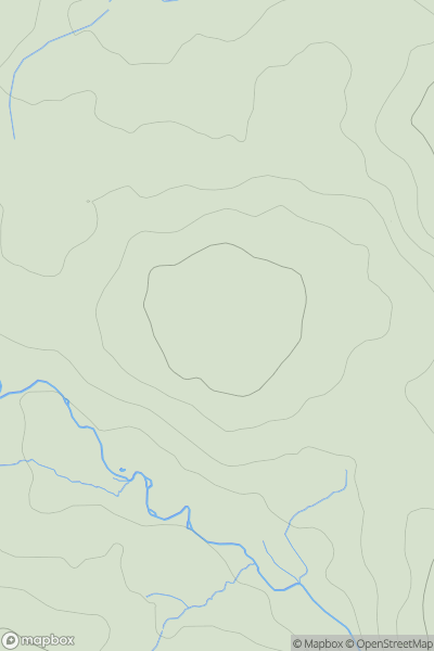 Thumbnail image for Pencaerhelem showing contour plot for surrounding peak