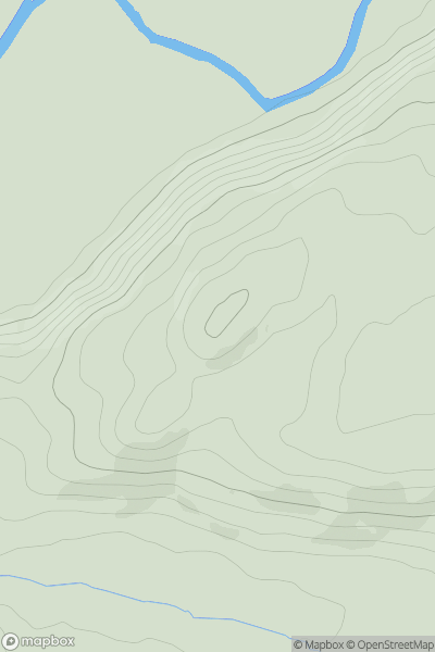 Thumbnail image for Goron-ddu showing contour plot for surrounding peak