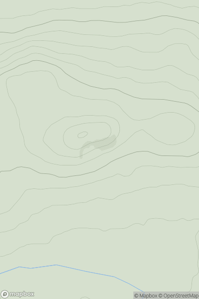 Thumbnail image for Garn Folch showing contour plot for surrounding peak