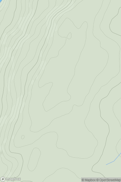 Thumbnail image for Esgair-hir showing contour plot for surrounding peak