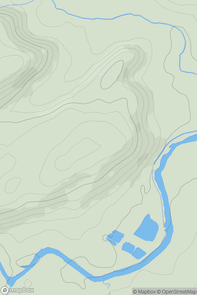 Thumbnail image for Fron-dolfor showing contour plot for surrounding peak