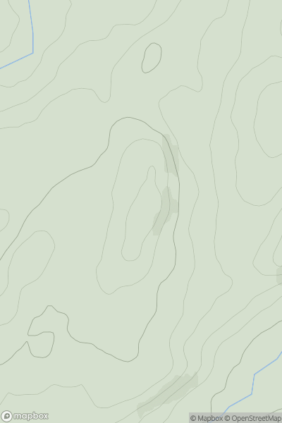 Thumbnail image for Pen Tancwarel showing contour plot for surrounding peak