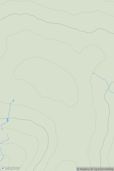 Thumbnail image for Felinwynt showing contour plot for surrounding peak