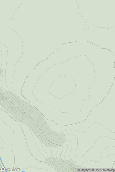 Thumbnail image for Cefn-wig showing contour plot for surrounding peak