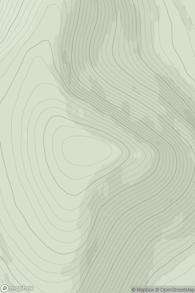 Thumbnail image for Cuilags showing contour plot for surrounding peak