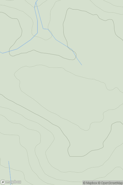 Thumbnail image for Wiston Castle showing contour plot for surrounding peak