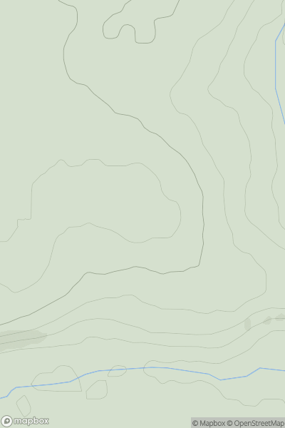 Thumbnail image for Pen Llangloffan showing contour plot for surrounding peak
