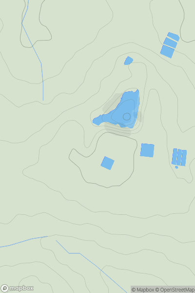 Thumbnail image for Boltonhill showing contour plot for surrounding peak