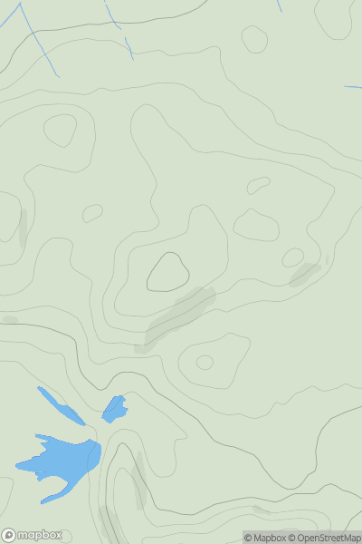 Thumbnail image for The Rookery showing contour plot for surrounding peak