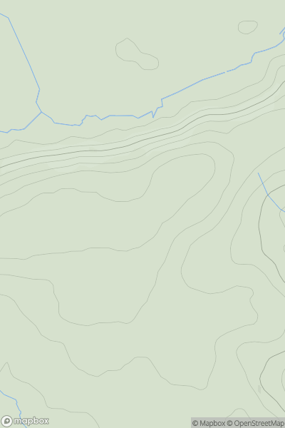 Thumbnail image for Pen Werncorgam showing contour plot for surrounding peak