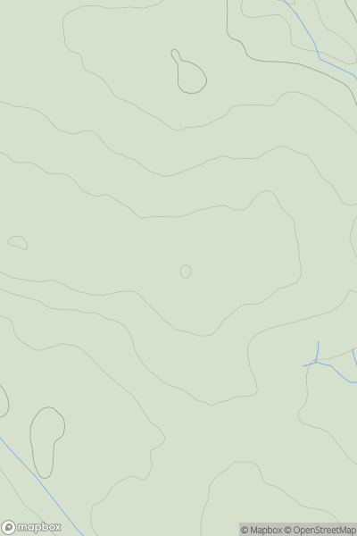 Thumbnail image for Maiden Wells Hill showing contour plot for surrounding peak