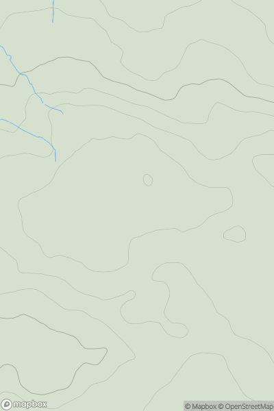Thumbnail image for Myrtle Grove Hill showing contour plot for surrounding peak