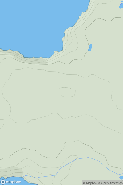 Thumbnail image for Marloes Beacon showing contour plot for surrounding peak