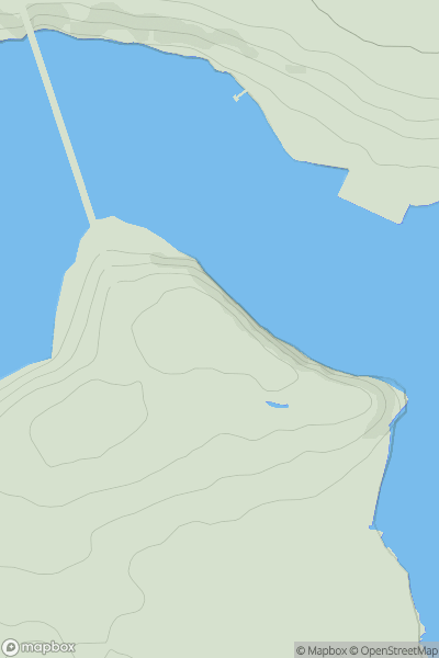 Thumbnail image for Ferry Wood showing contour plot for surrounding peak