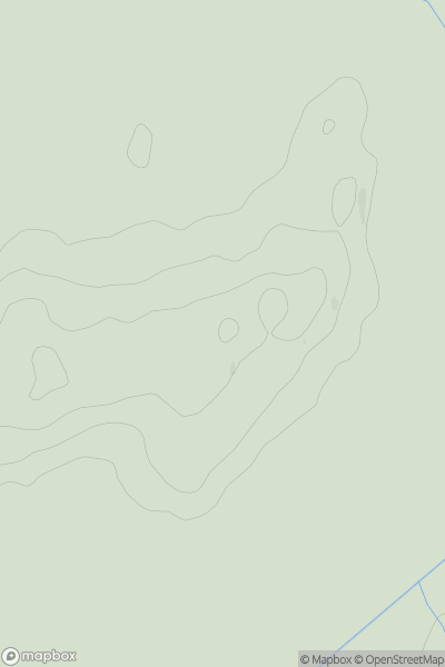 Thumbnail image for Ynys Llancynfelyn showing contour plot for surrounding peak