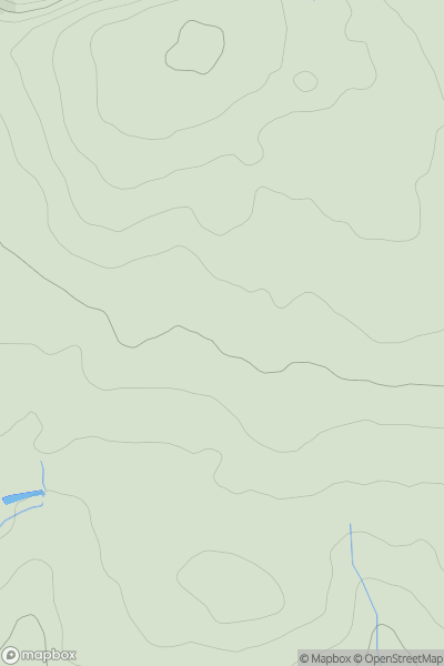 Thumbnail image for Twyn y Waun showing contour plot for surrounding peak