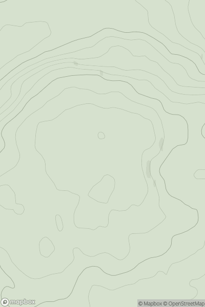 Thumbnail image for Penmoelallt showing contour plot for surrounding peak