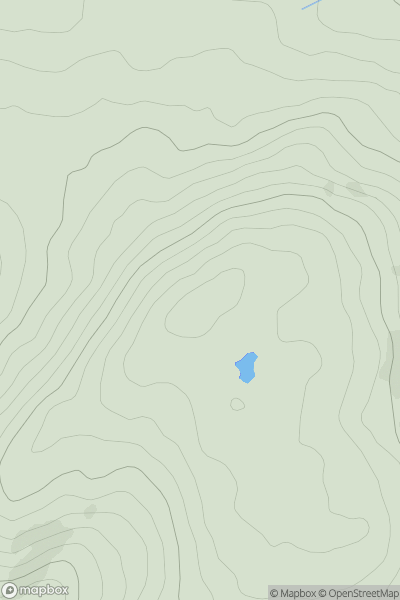 Thumbnail image for Cefn Llechid showing contour plot for surrounding peak