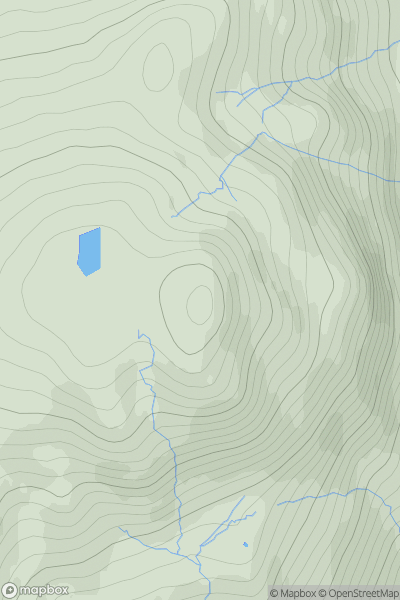 Thumbnail image for Gormol showing contour plot for surrounding peak