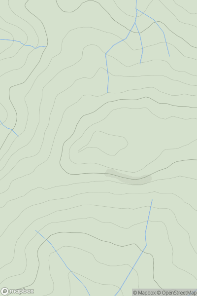Thumbnail image for Campston Hill showing contour plot for surrounding peak