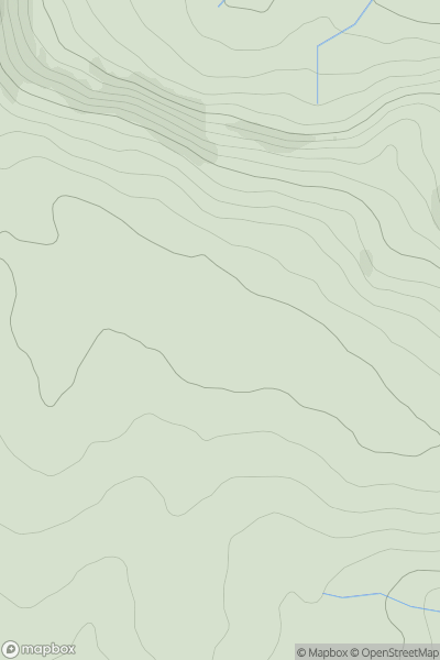 Thumbnail image for Mynydd-bach showing contour plot for surrounding peak