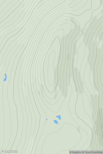 Thumbnail image for Feiriosbhal (Feirihisval) showing contour plot for surrounding peak